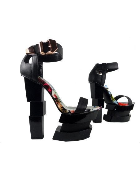 Sandale pe pantofi de damă post designer - 3
