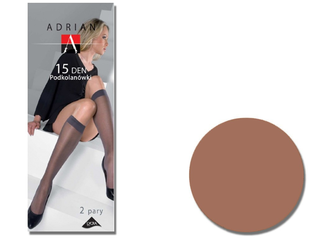 Lycra Adrian 15den chaussettes de genou - 3