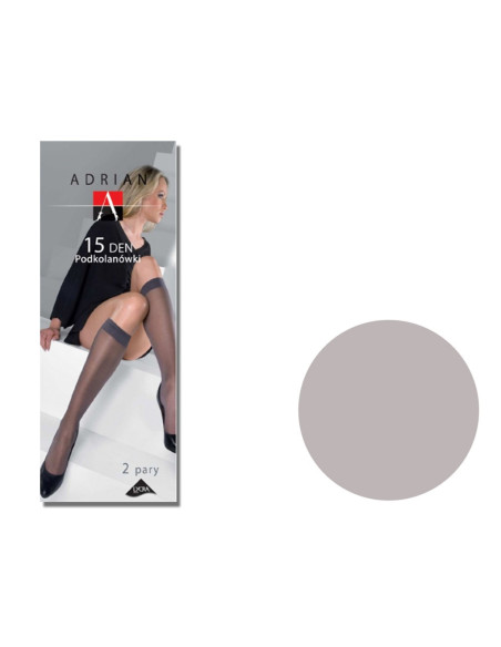Lycra Adrian 15den chaussettes de genou - 8