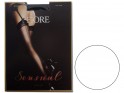 Belt stockings with vertical seam Fiore - 5