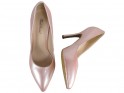 Pale pink pearl pins lacquered - 2