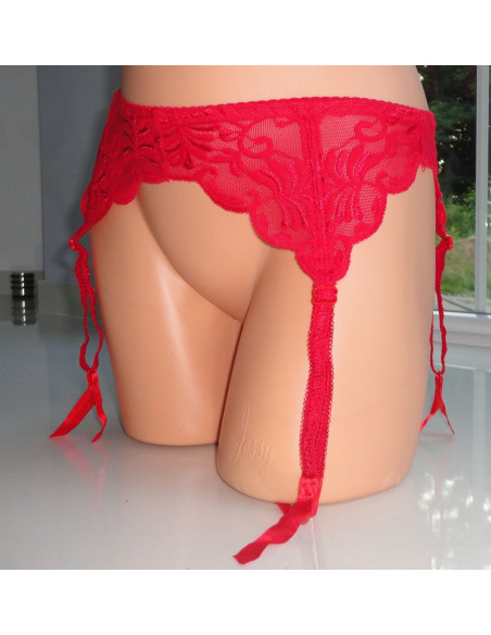RED LACE-STRIP - 3
