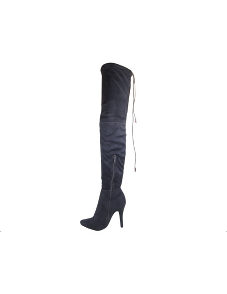 Les cosaques au genou bottes en daim - 3