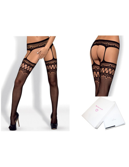 Stockings with garter stockings Obsessive - 3