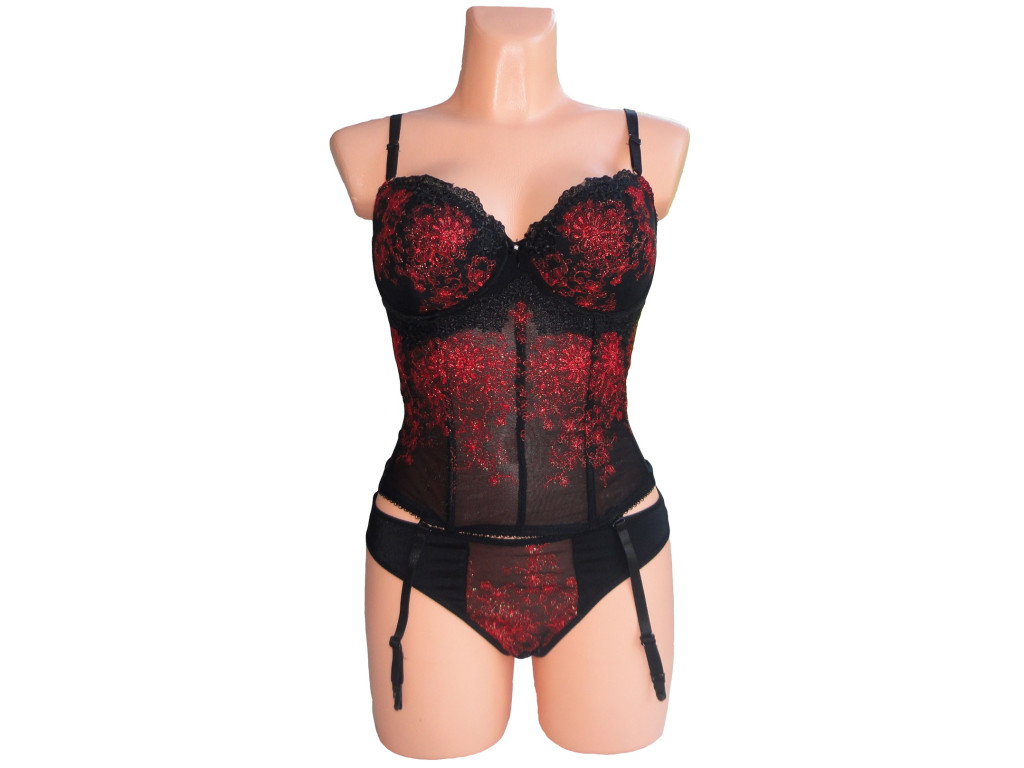 FELICITĂ CORSET SEXY BLACK LAURA - 2