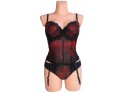 CORSET SEXY PASSIONATE BLACK LAUREL - 2