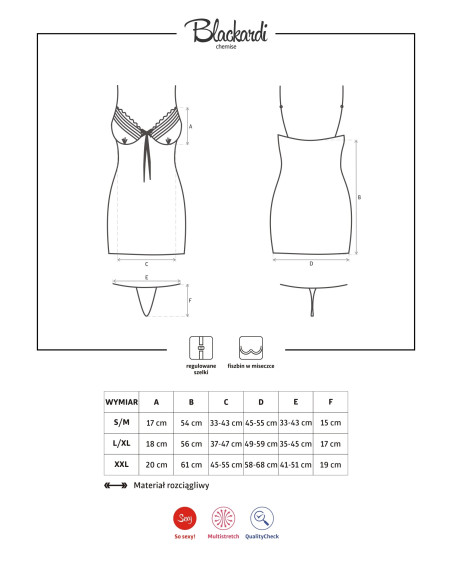 Subtilní nighty and tanga Obsessive - 4