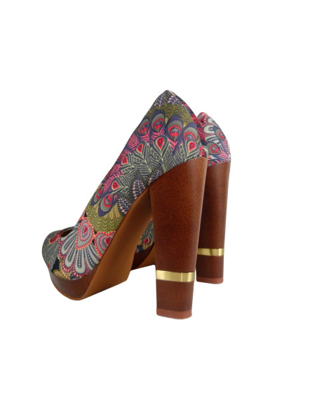 Stiletto heels platforminiai batai spalvingi - 4