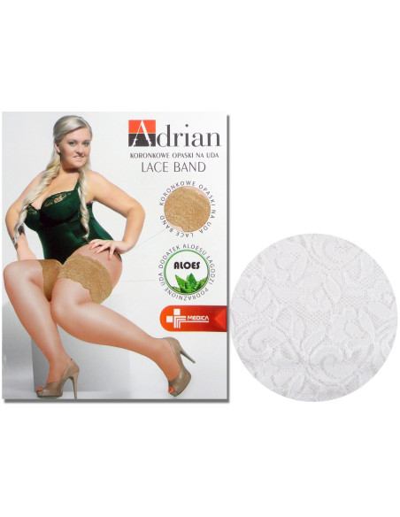 Lace thigh bands size plus self-supporting - 5 Lace thigh bands size plus self-supporting - 5