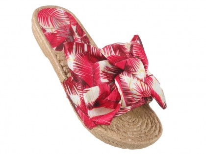 Red flip-flops ladies' summer boots - 3