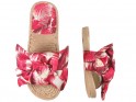 Red flip-flops ladies' summer boots - 2