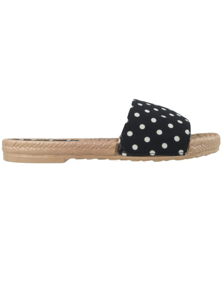 Chaussures plates à pois noirs pour femmes - 1