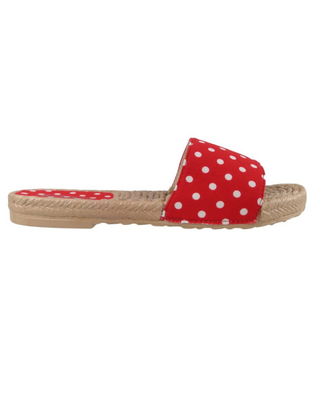 Red dots ladies' flat boots - 1