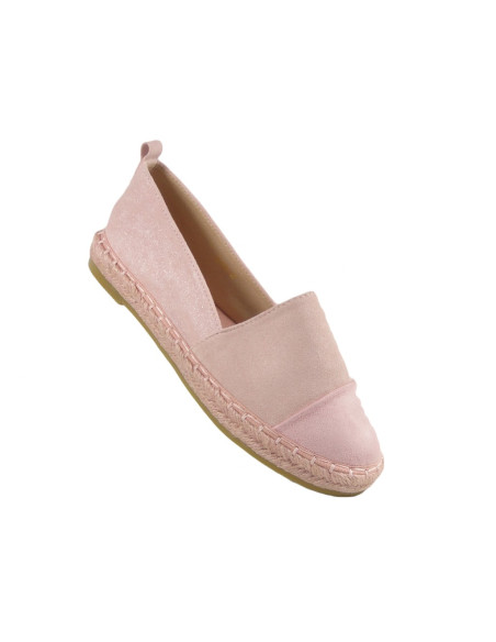 Rosa Espadrilles Wildleder leichte Schuhe - 3