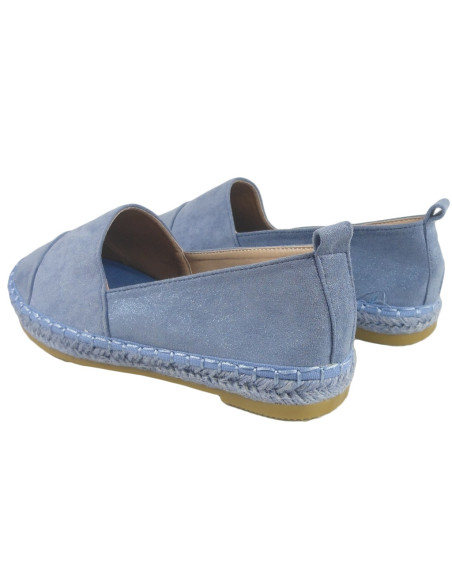Blue suede chinks light boots - 4