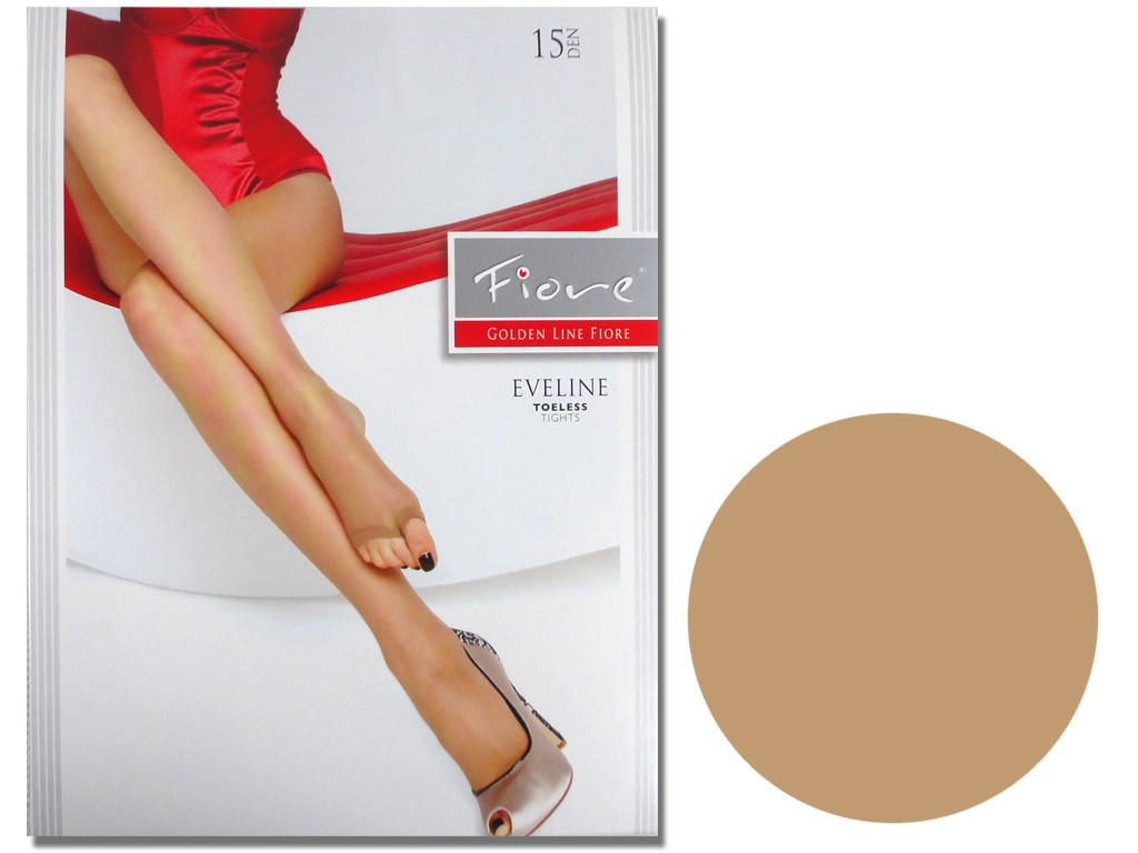 Fingerlose Strumpfhose 15 Den String Höschen - 4