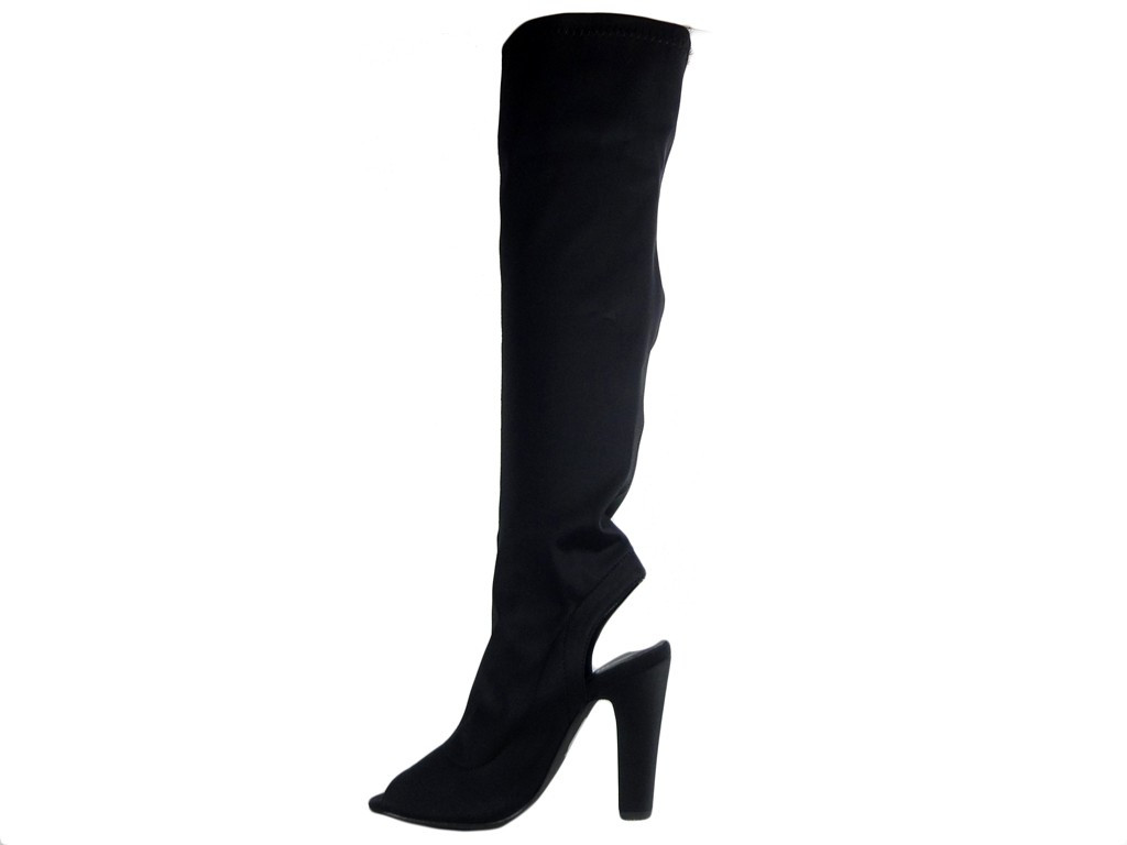Women's boots for a stretch knee on a post - 3