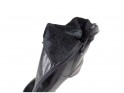 Černé, pohodlné dámské kožené boty - 5