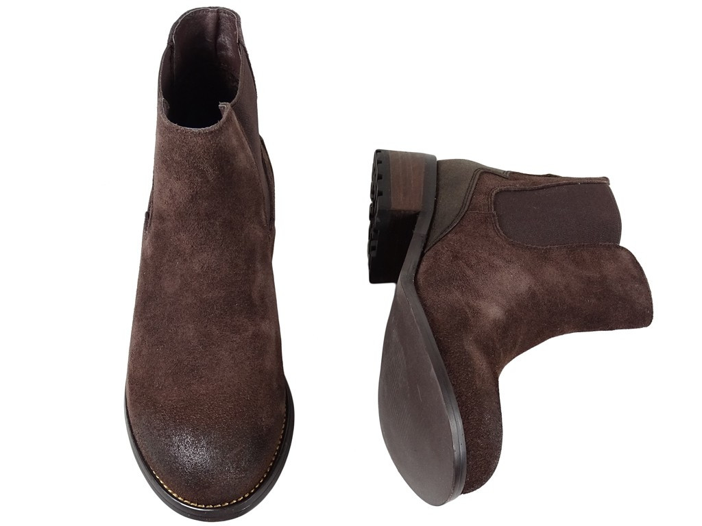 Lederstiefel braun Jodhpur Stiefel - 3