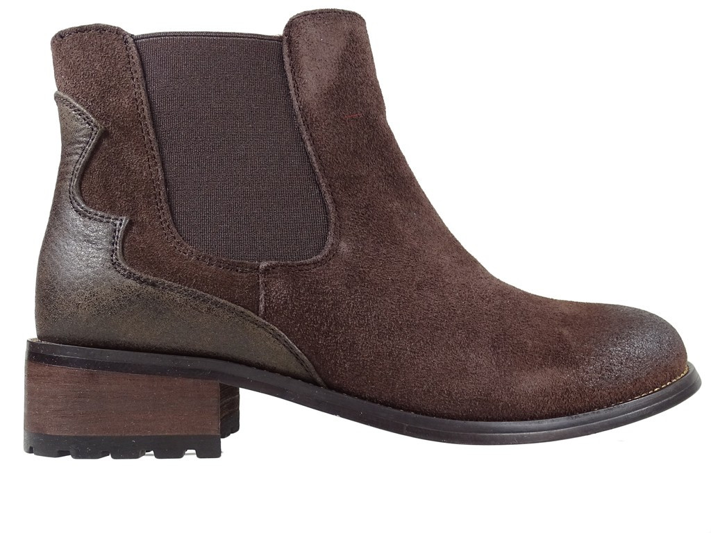 Lederstiefel braun Jodhpur Stiefel - 1