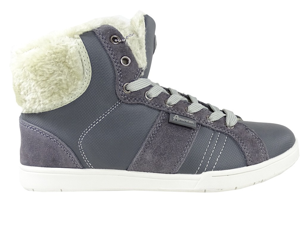 Bottes de sport pour femmes avec une peau de mouton - 1