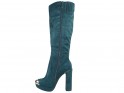 Ladies' boots on the pole suede boots - 4