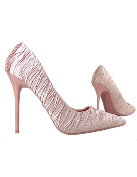 Rosa High Heels Damenschuhe Hochzeitsschuhe - 3