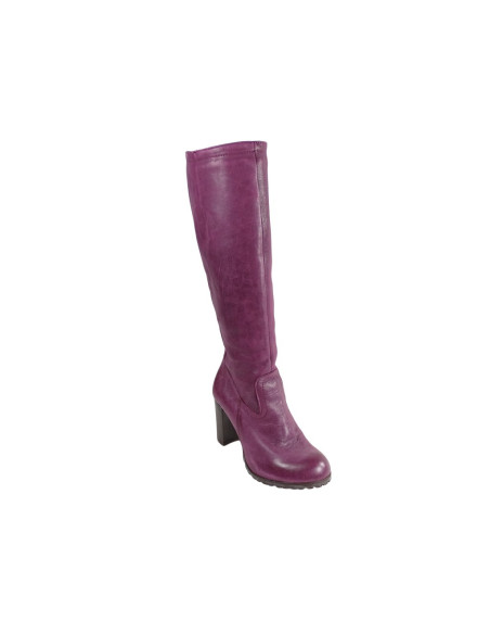Violetiniai stiletto odiniai batai - 3