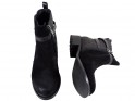 Schwarze Jodhpur Stiefel aus schwarzem Wildleder - 4