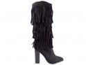 Ladies' boots sticks with tassels - 1