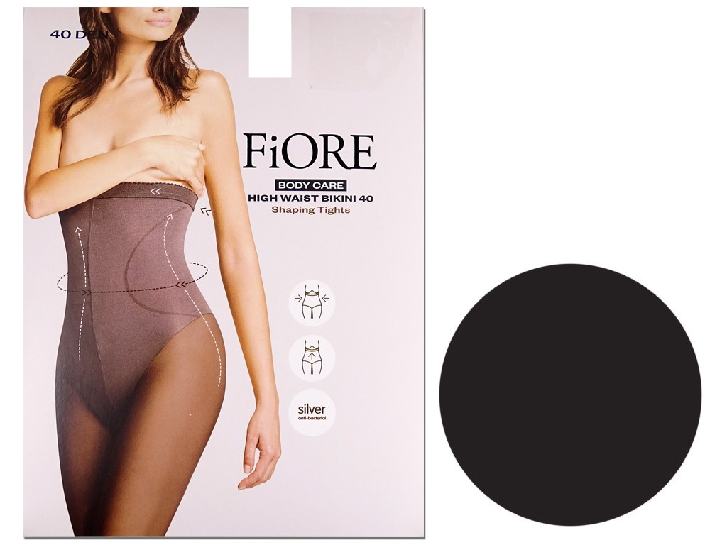 Collants bikini haute condition 40den Fiore - 4