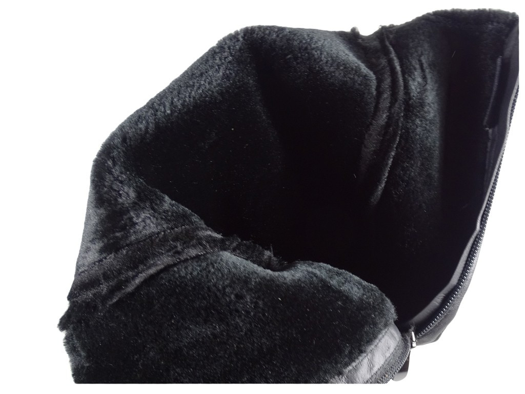 Damenstiefel aus Öko-Leder mit Nieten Jodhpur - 5