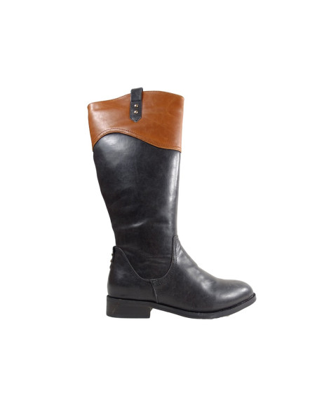 Moteriški plokšti juodi ekologiškos odos batai  - 1