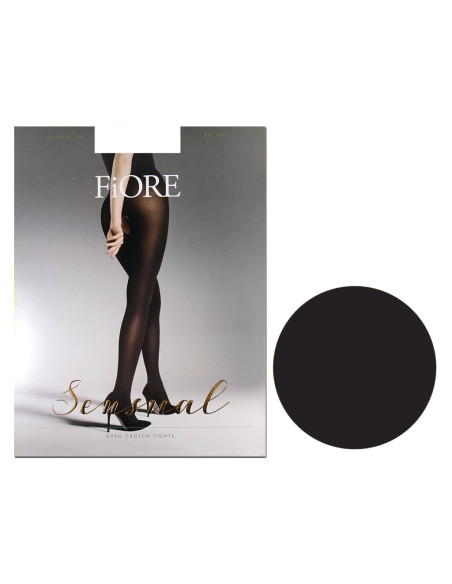 Tights with a hole in the crotch open step 80den - 3 Tights with a hole in the crotch open step 80den - 3