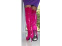 BOTTES EN DAIM ROSE DES MOUSQUETAIRES - 3