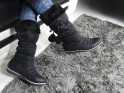 OUTLET Dámské černé ploché boty - 3