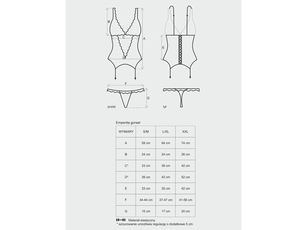 Corset negru obsesiv și lenjerie erotică din dantelă - 4