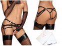 Black garter belt Obsessive with erotic straps - 3