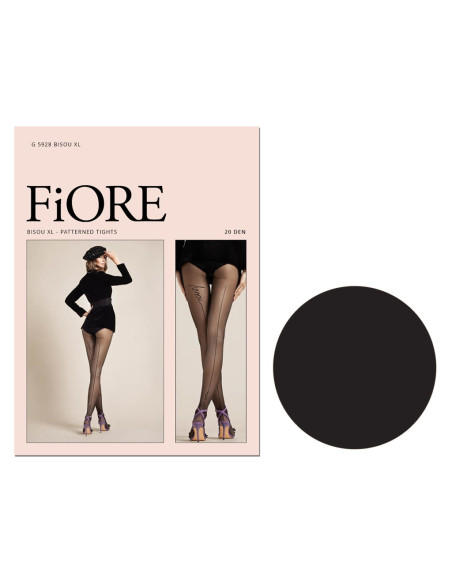 Fiore Bisou 20den a cousu des collants pour femmes. - 3