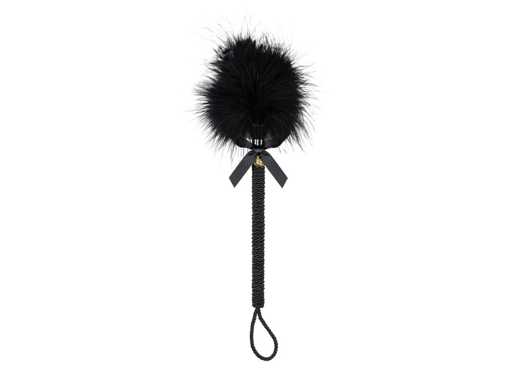 Black feather pouch Obsessive erotic - 1