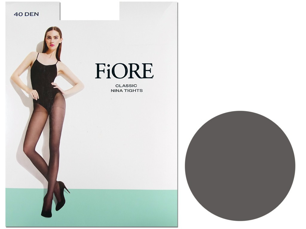 Lycra tights 40 bottom semi opaque and glossy NINA - 5