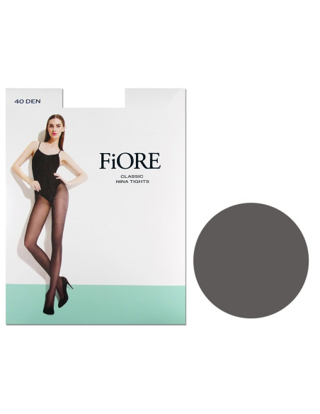Lycra tights 40 bottom semi opaque and glossy NINA - 5 Lycra tights 40 bottom semi opaque and glossy NINA - 5