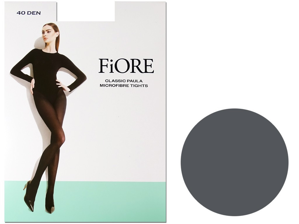 Smooth microfibre tights 40 bottom half-cover Paula - 5