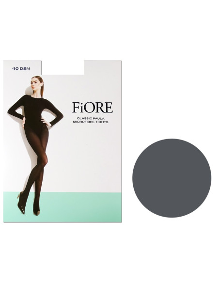 Smooth microfibre tights 40 bottom half-cover Paula - 5 Smooth microfibre tights 40 bottom half-cover Paula - 5
