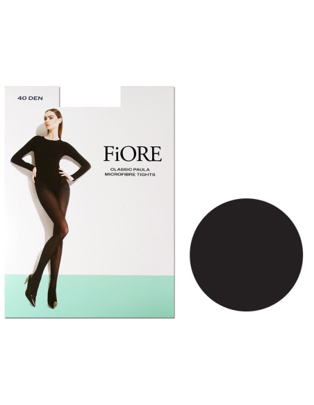 Smooth microfibre tights 40 bottom half-cover Paula - 6 Smooth microfibre tights 40 bottom half-cover Paula - 6