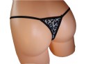 PANTHER-HEMISE POMPON-GRAUES SEXI-GESCHENK - 4