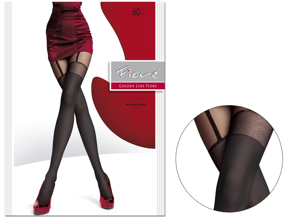 60 collants de fond comme des bas en microfibre ALPIA - 3