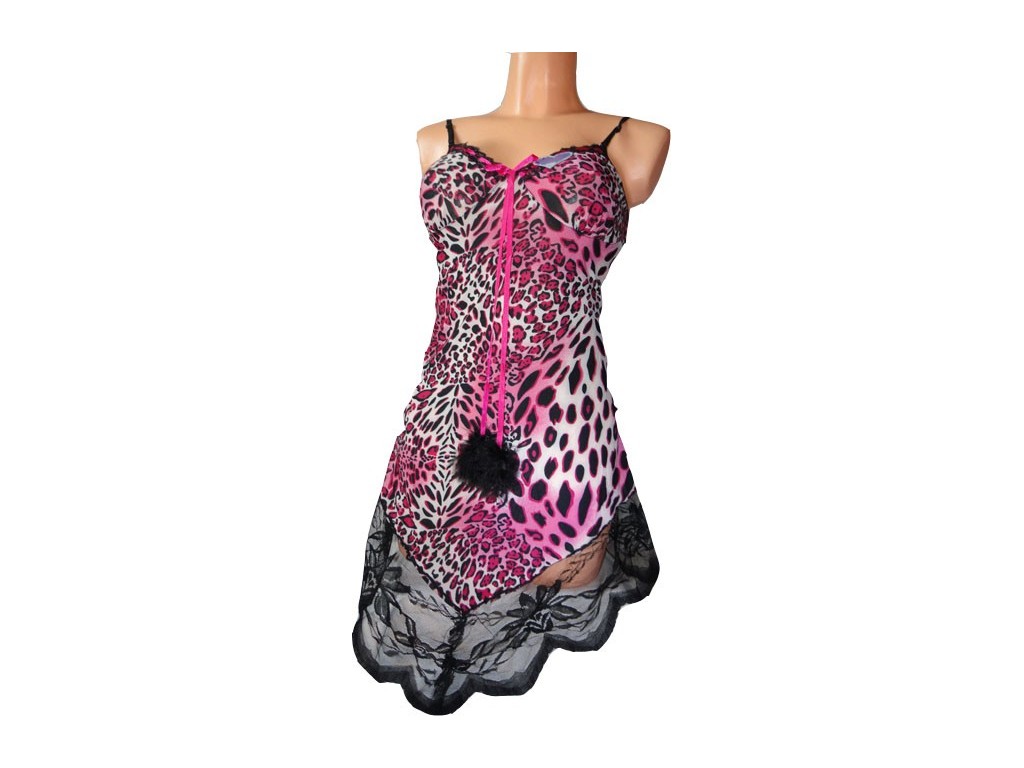 Tricou panther pompon roz cadou sexy - 1