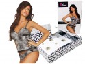 Grey leopard lingerie set erotic - 5