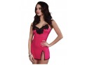 Red fitted erotic chemise - 1